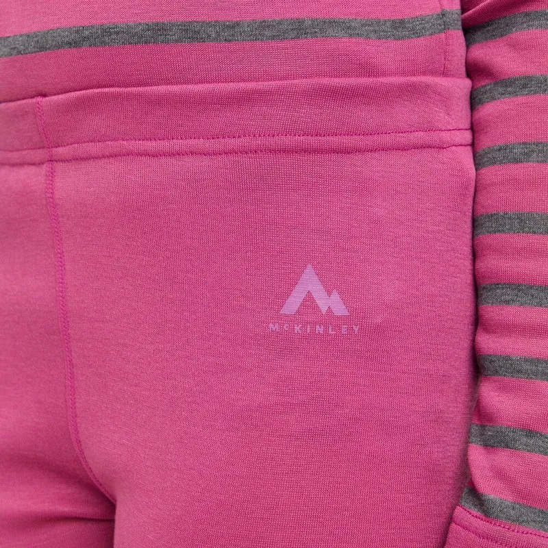 McKinley Kinder Funktionsunterwäscheset Yahto Iii/yaal III pink dark anthracite