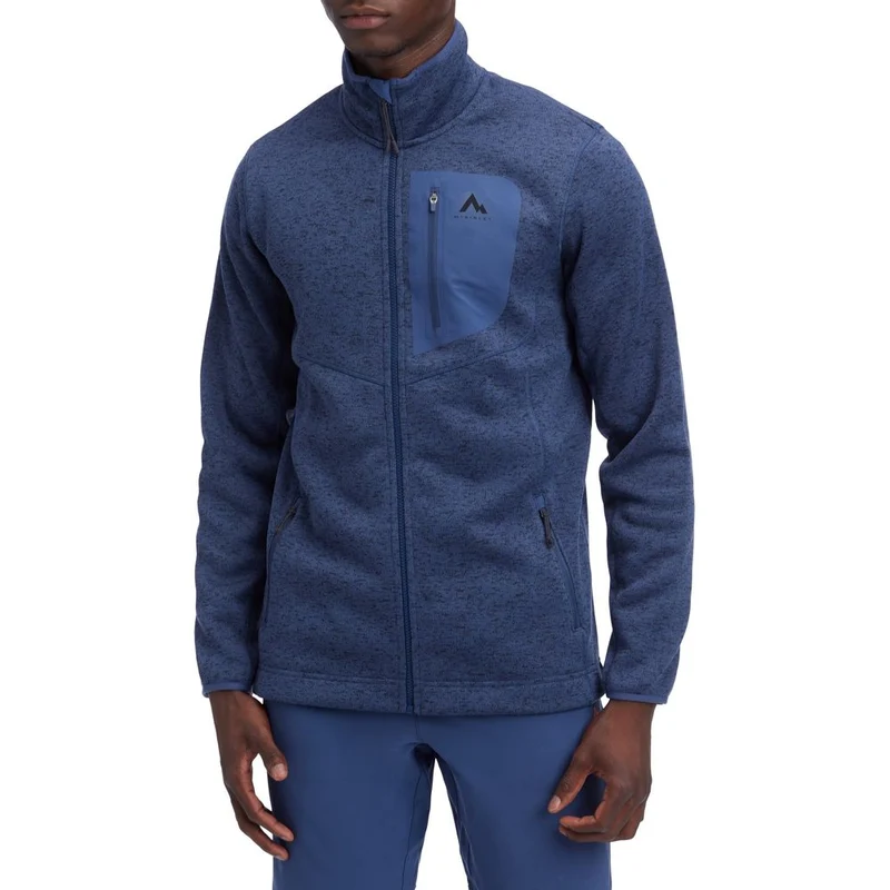 McKinley Herren Fleecejacke Skeena III 917 melange navy