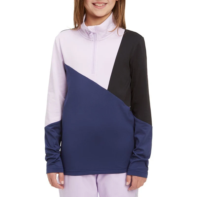 McKinley Kinder Funktionsshirt Ikay II navy dark lilac blac