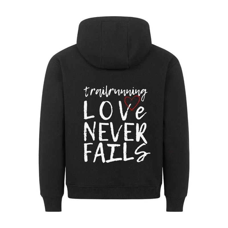 trl run love never fails - Bio Premium Hoodie