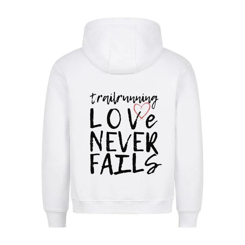 trl run love never fails - Bio Premium Hoodie