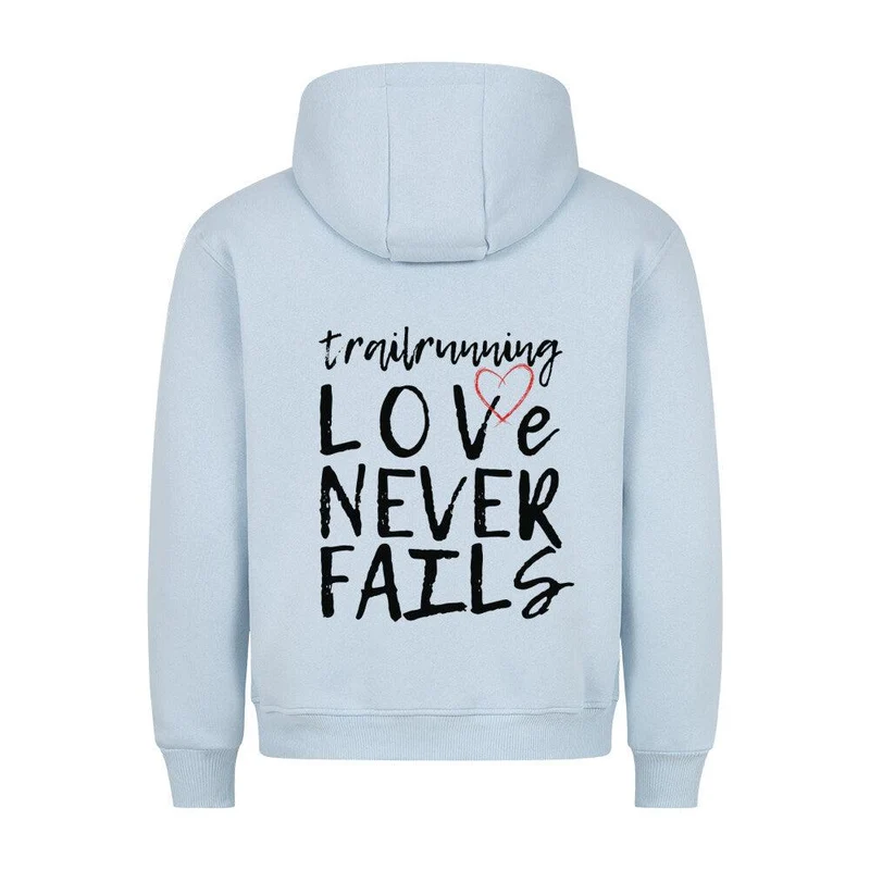 trl run love never fails - Bio Premium Hoodie