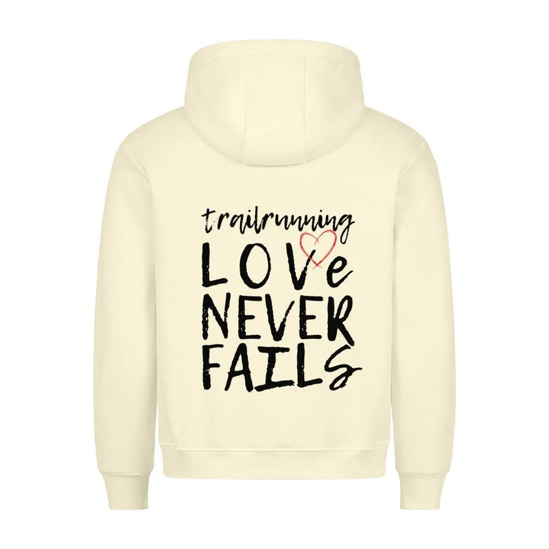 trl run love never fails - Bio Premium Hoodie