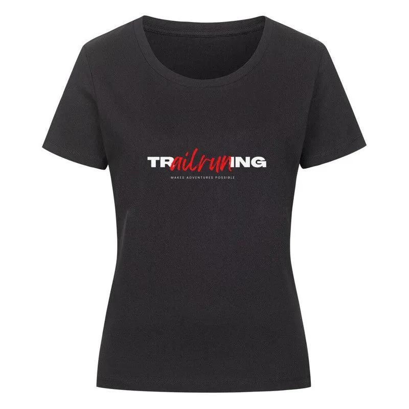 trailrunning makes adventures possible - Bio Premium Organic T-Shirt Damen