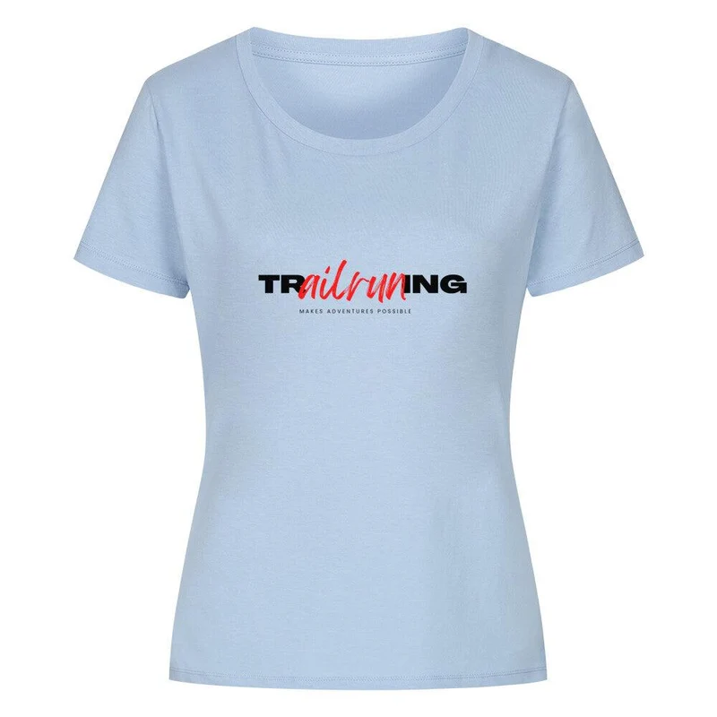 trailrunning makes adventures possible - Bio Premium Organic T-Shirt Damen