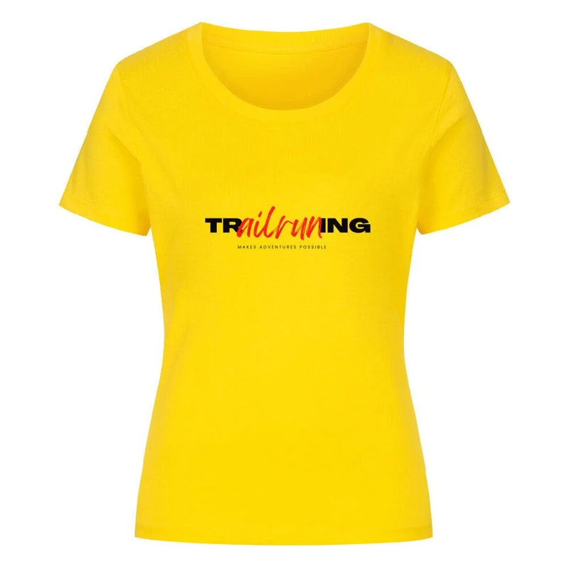 trailrunning makes adventures possible - Bio Premium Organic T-Shirt Damen