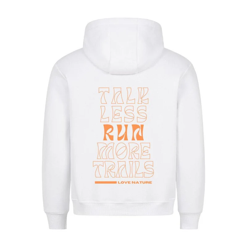talk less run more trails - Bio Premium Hoodie