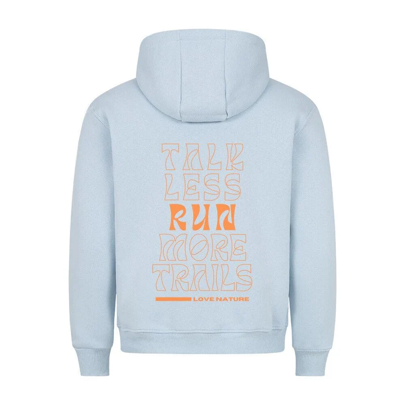 talk less run more trails - Bio Premium Hoodie