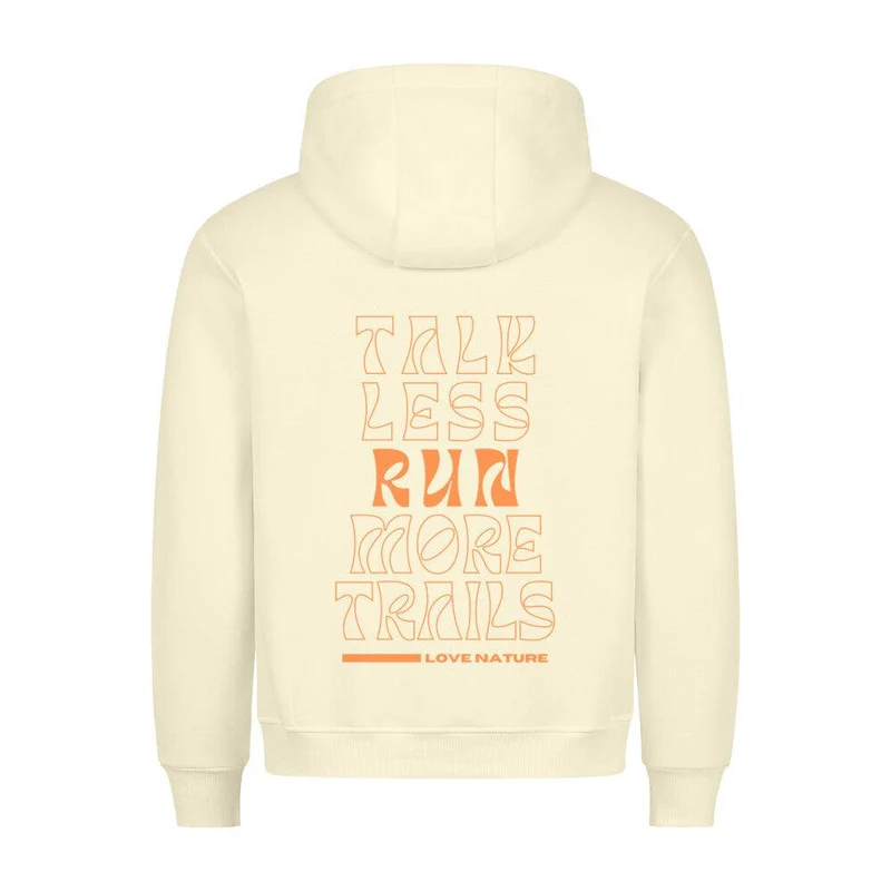 talk less run more trails - Bio Premium Hoodie