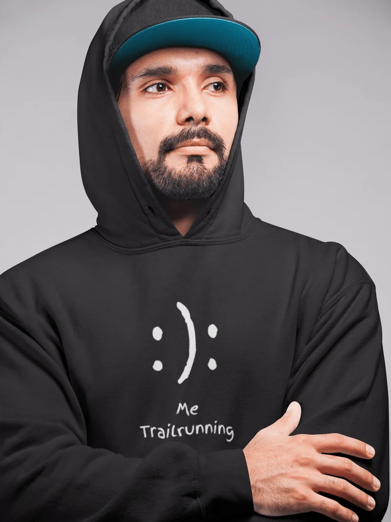 Smile Me Trailrunning - Bio Premium Hoodie