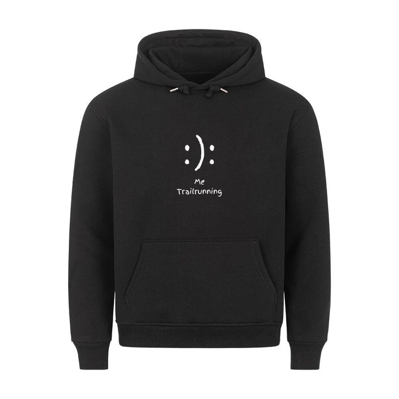 Smile Me Trailrunning - Bio Premium Hoodie
