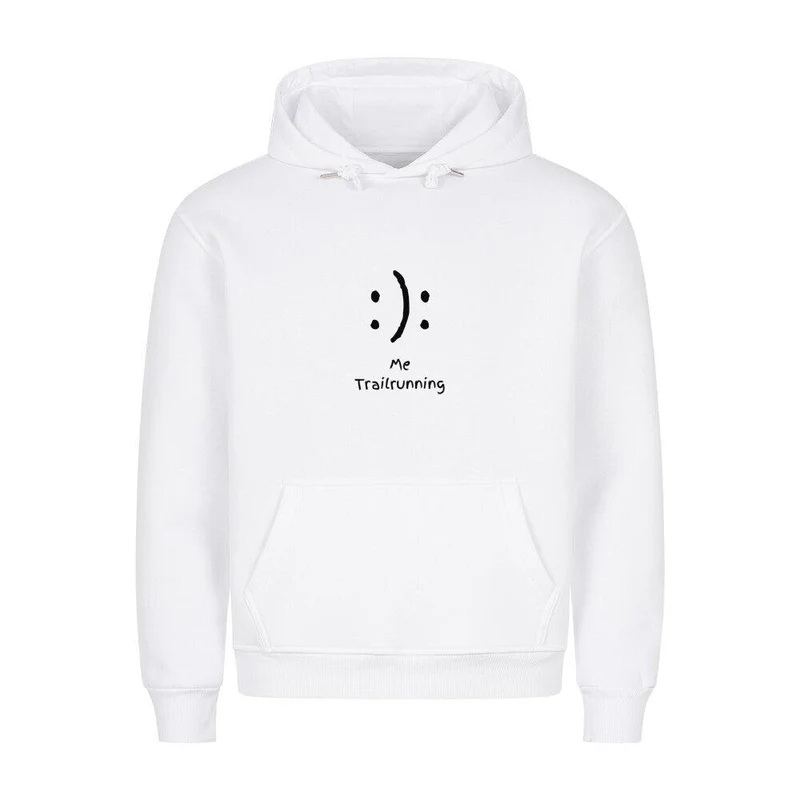 Smile Me Trailrunning - Bio Premium Hoodie