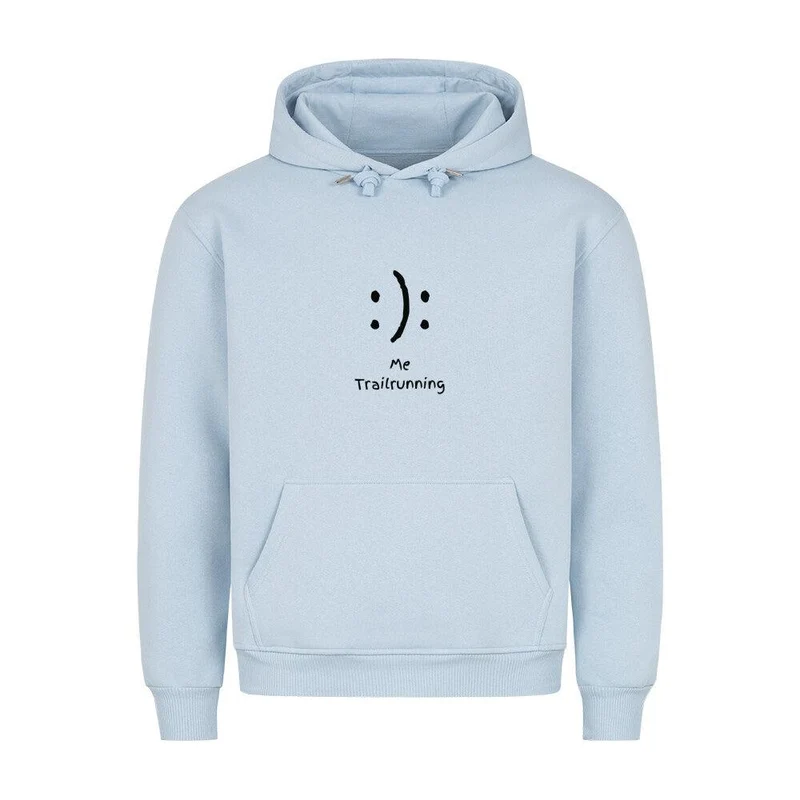 Smile Me Trailrunning - Bio Premium Hoodie