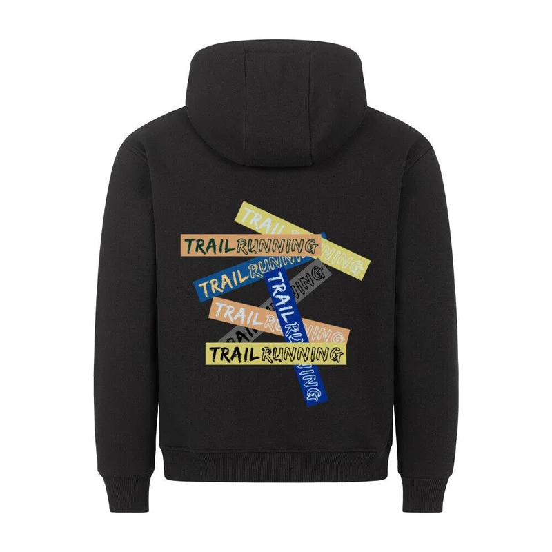 TRAILRUNNING Letters - Bio Premium Hoodie