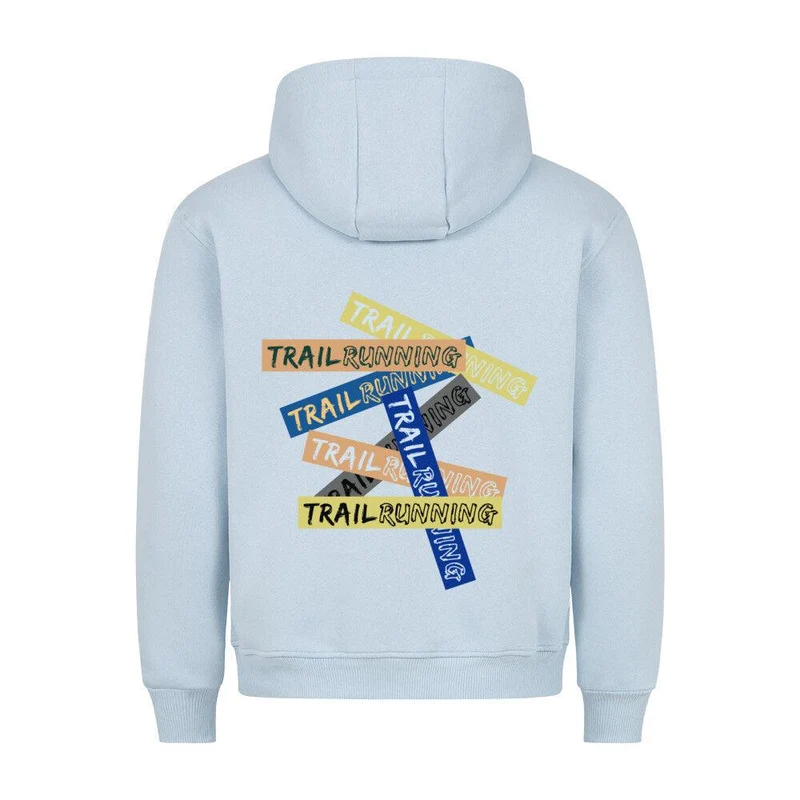 TRAILRUNNING Letters - Bio Premium Hoodie