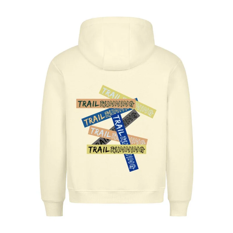 TRAILRUNNING Letters - Bio Premium Hoodie