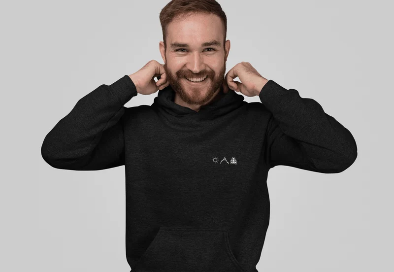TRAILRUNNING Letters - Bio Premium Hoodie
