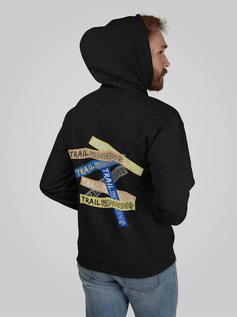 TRAILRUNNING Letters - Bio Premium Hoodie