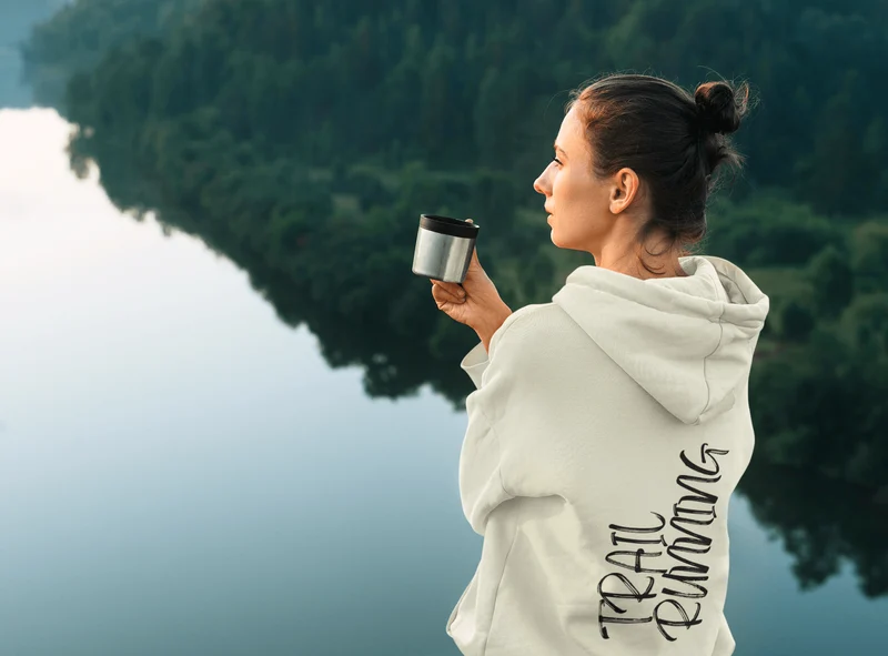 Trailrunning vertikal - Bio Premium Oversized Hoodie