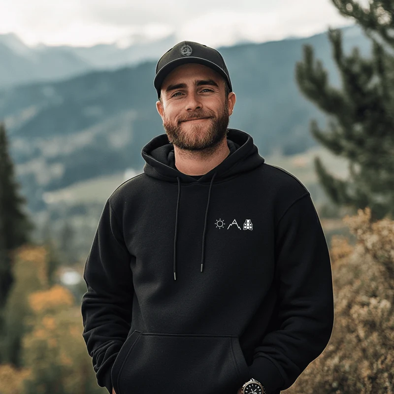 Trailrunning vertikal - Bio Premium Hoodie