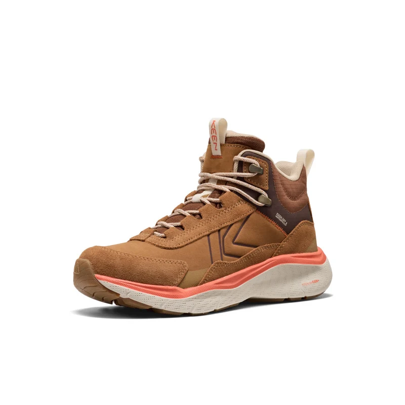 Leiki Leder Wasserdichte Wanderstiefel | Chipmunk/Birch