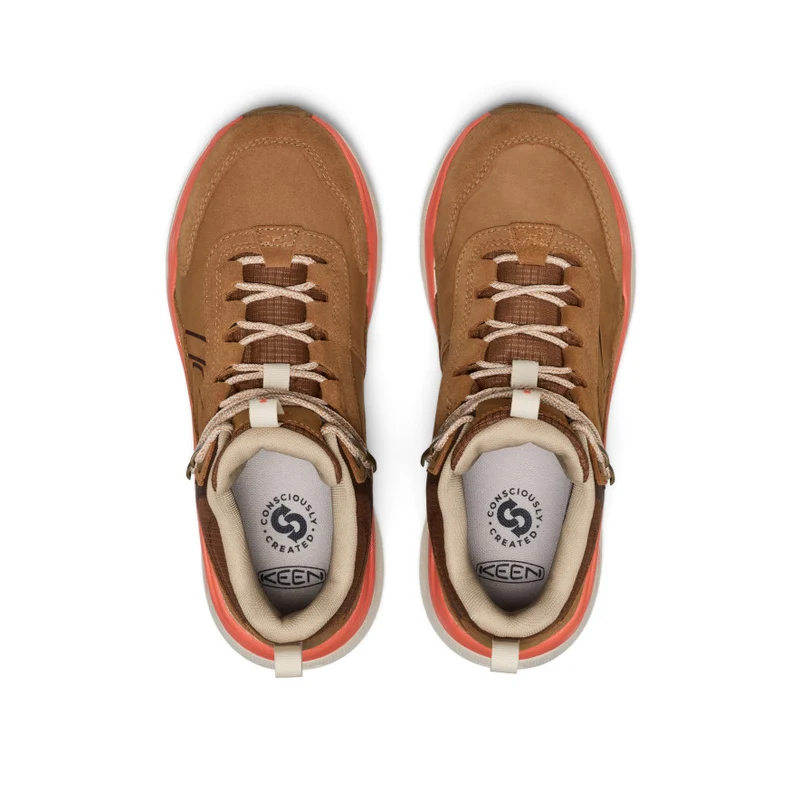 Leiki Leder Wasserdichte Wanderstiefel | Chipmunk/Birch
