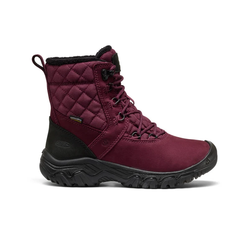 Greta II Wasserdichte Stiefel für Damen | Fig/Black