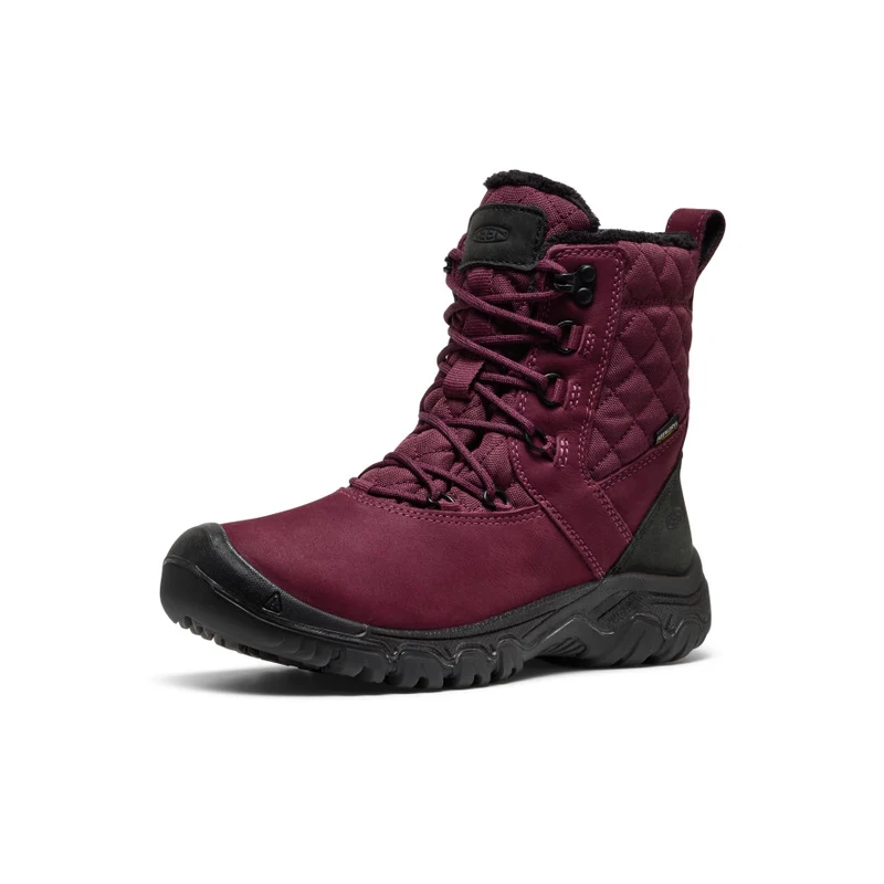 Greta II Wasserdichte Stiefel für Damen | Fig/Black