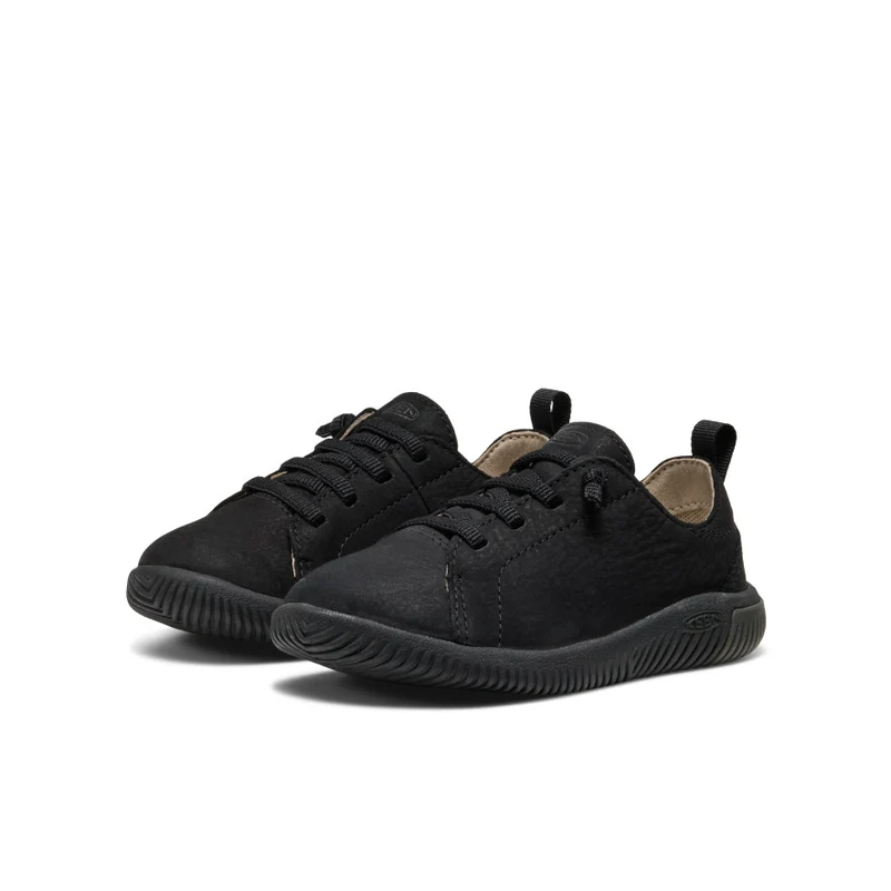 KNX Leder Sneaker für kleine Kids | Triple Black