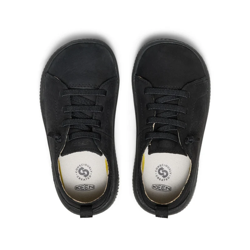 KNX Leder Sneaker für kleine Kids | Triple Black