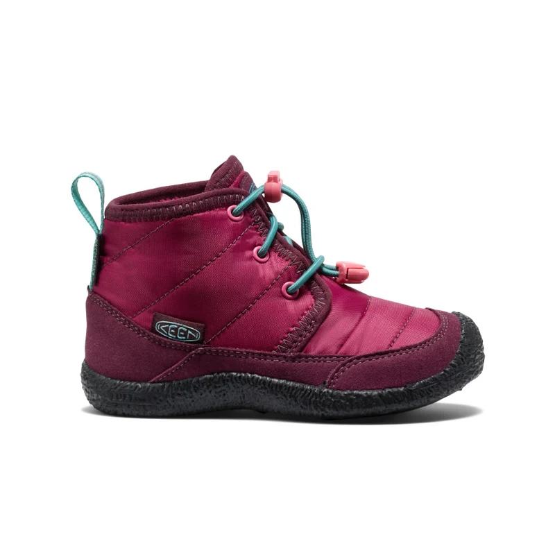 Howser II Wasserdicht Chukka für kleine Kids | Beaujolais/Pool Blue