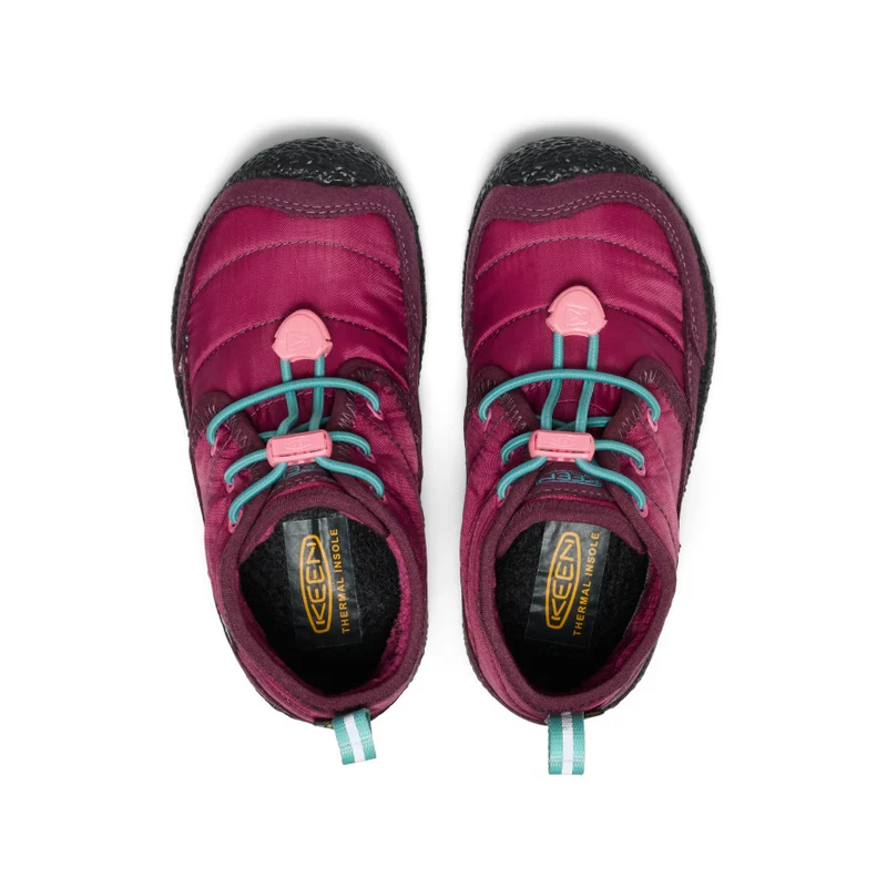 Howser II Wasserdicht Chukka für kleine Kids | Beaujolais/Pool Blue