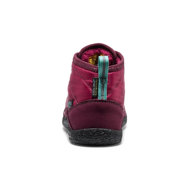 Howser II Wasserdicht Chukka für kleine Kids | Beaujolais/Pool Blue