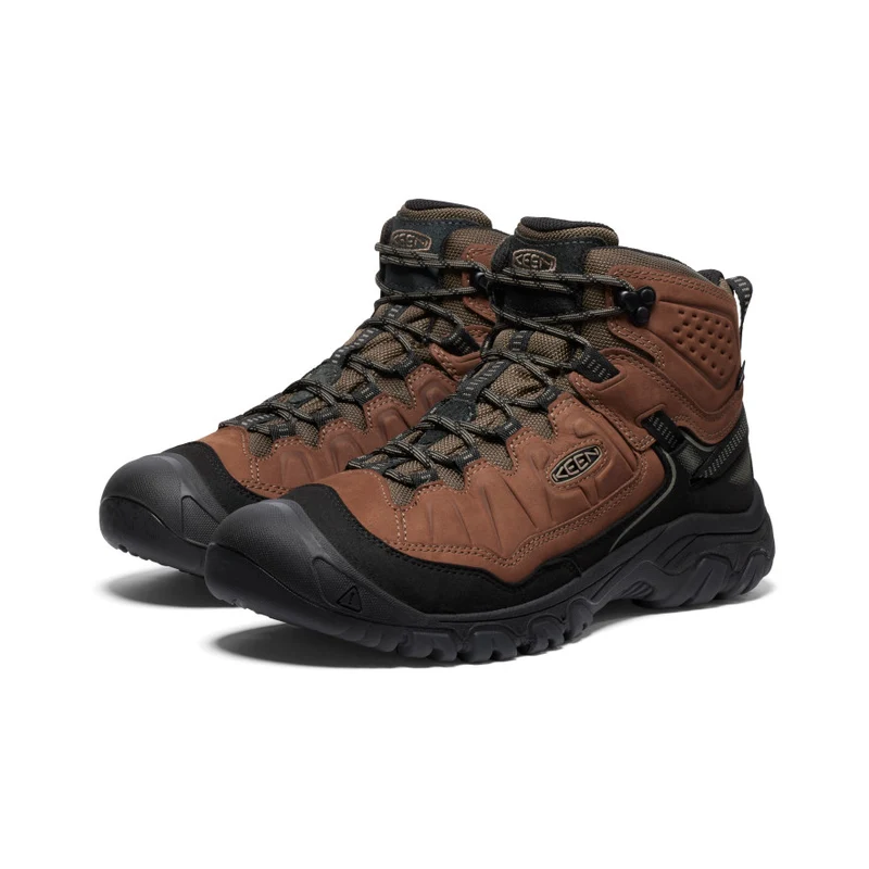 Targhee IV Wide Wasserdichte Wanderstiefel für Herren | Bison/Black