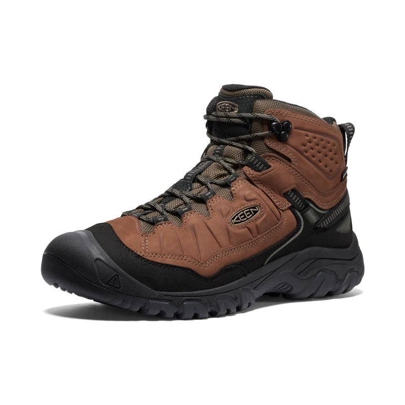 Targhee IV Wide Wasserdichte Wanderstiefel für Herren | Bison/Black