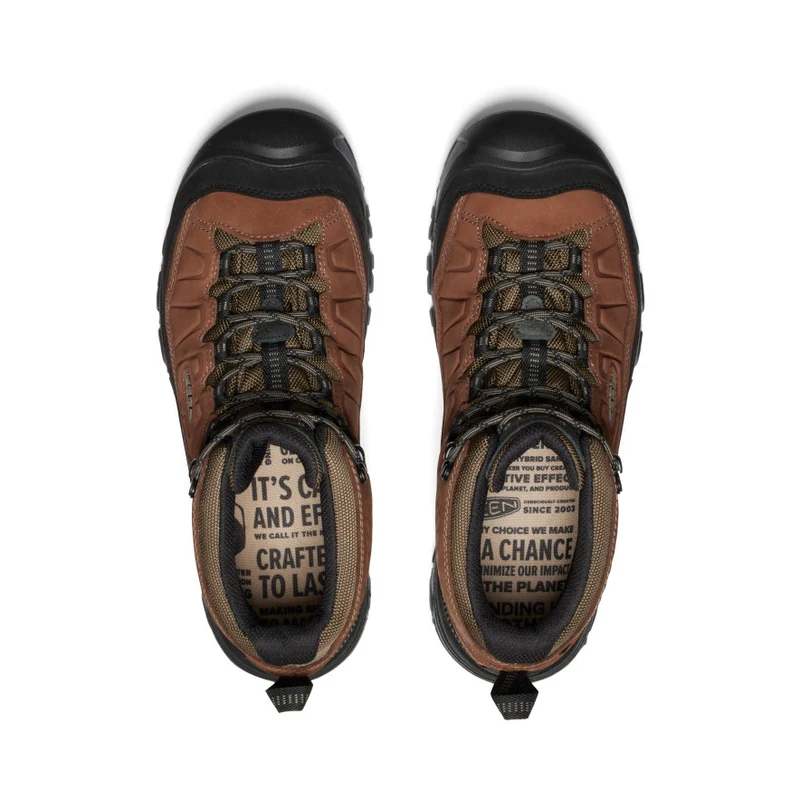 Targhee IV Wide Wasserdichte Wanderstiefel für Herren | Bison/Black