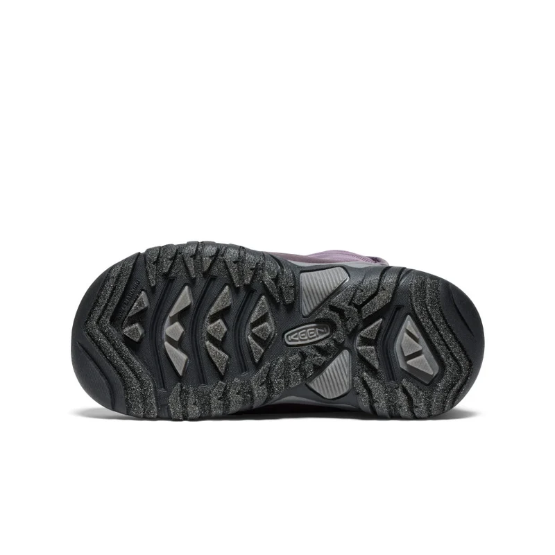 Puffrider Wasserdichte Winterstiefel für kleine Kids | Black Plum/Daiquiri Green