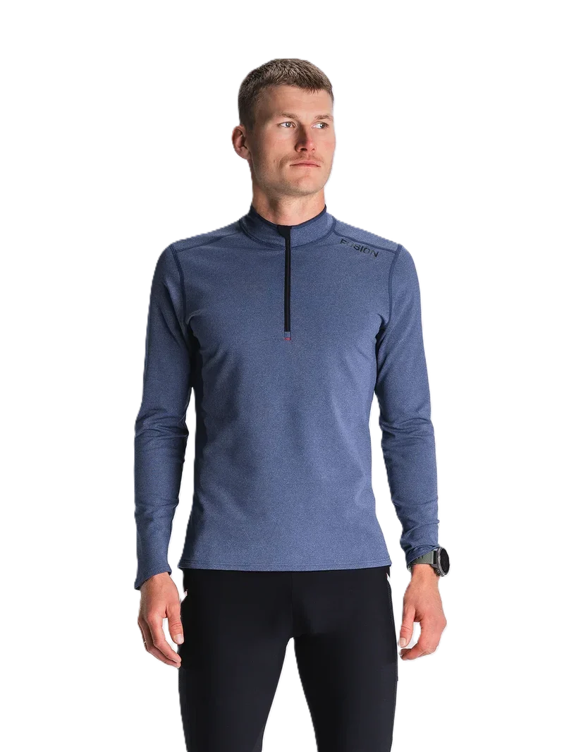 FUSION C3 Zip Neck Herren