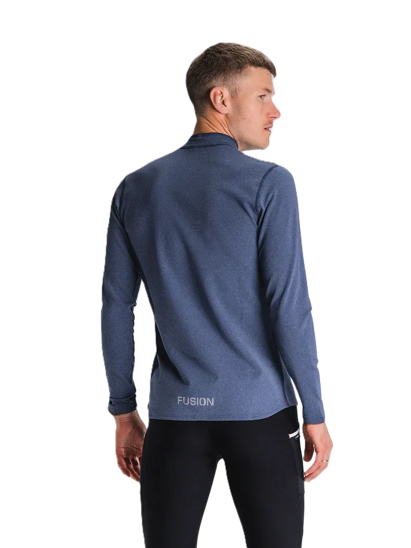 FUSION C3 Zip Neck Herren