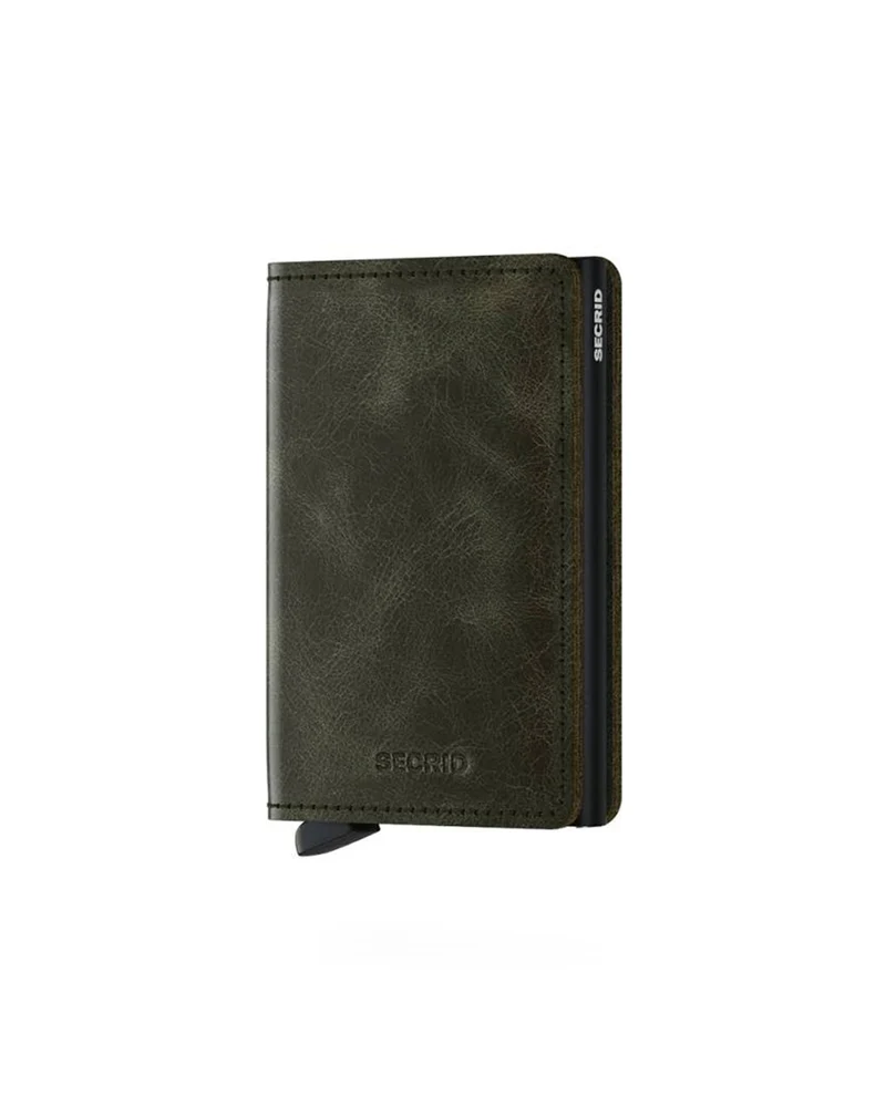 Secrid Slimwallet Vintage Olive Black