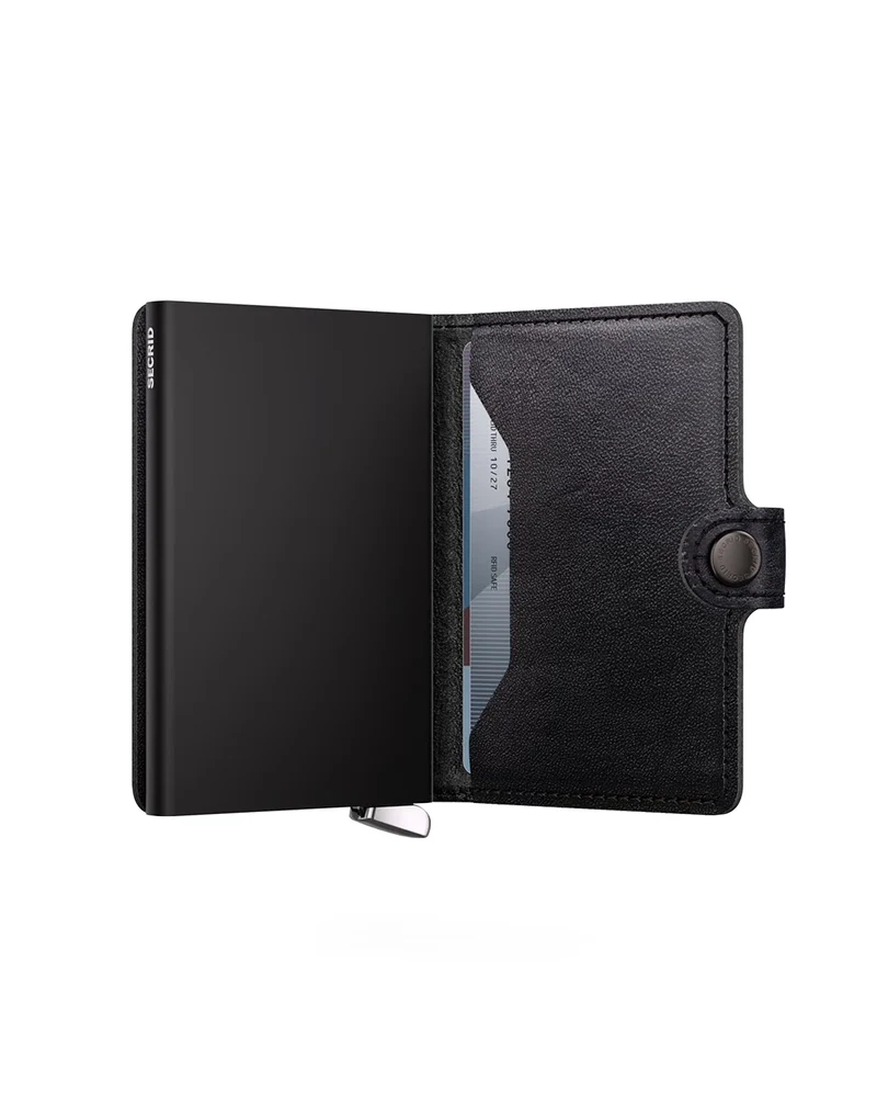 Secrid Premium Miniwallet+ Emboss Lines Black