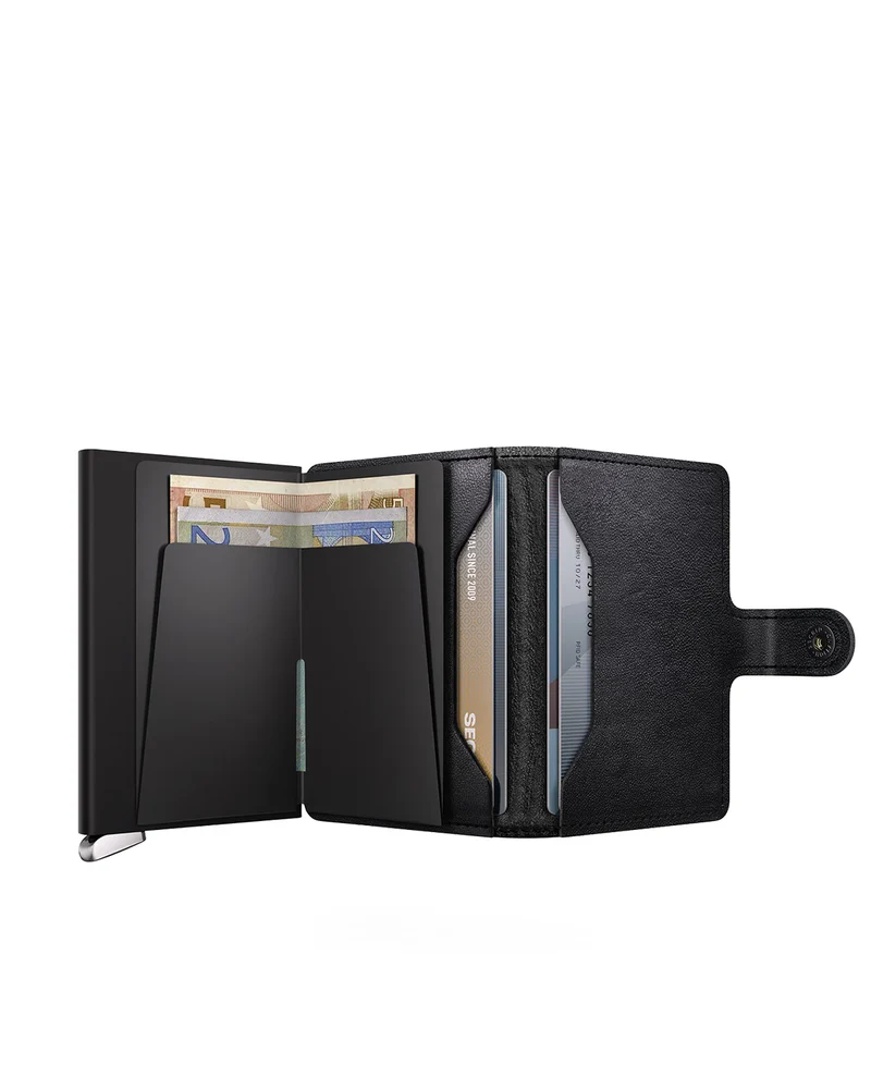 Secrid Premium Miniwallet+ Emboss Lines Black