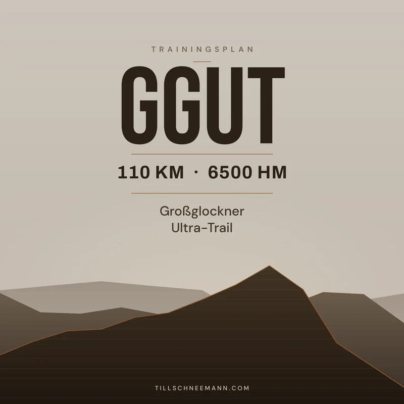 Trainingsplan Großglockner Ultratrail GGUT • 110km/6500Hm • 16 Wochen