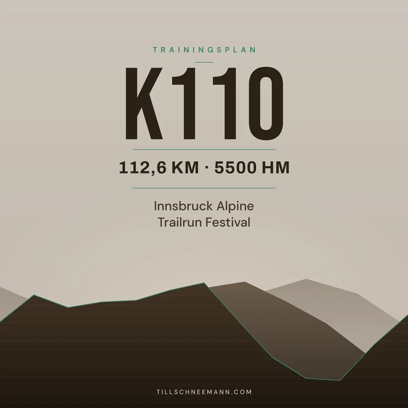 Trainingsplan IATF • K110 • 110km/5500Hm • 16 Wochen