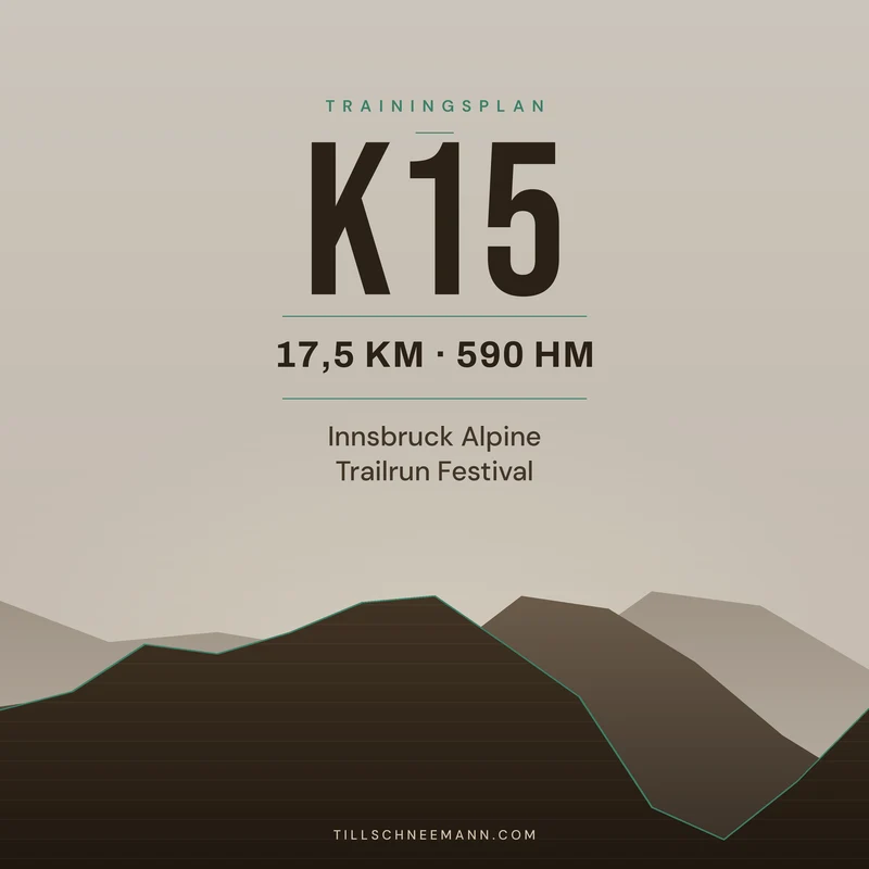 Trainingsplan IATF • K15 • 15km/520Hm • 12 Wochen