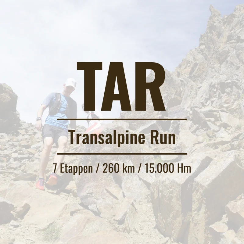 Trainingsplan TRANSALPINE RUN