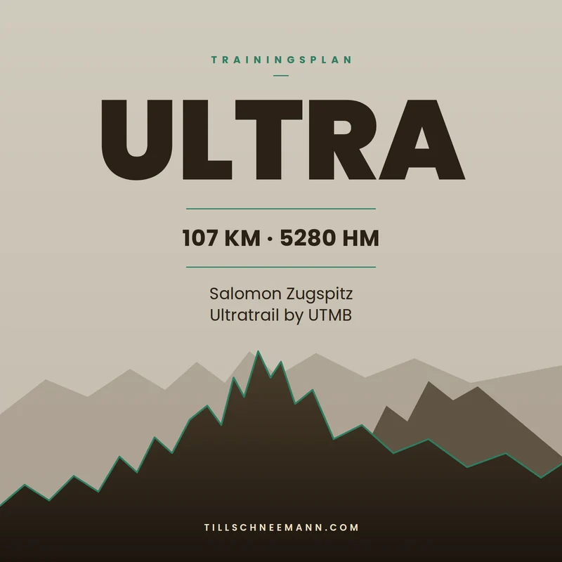 Trainingsplan ZUT ZUGSPITZ ULTRATRAIL • 106km/5300Hm • 16 Wochen