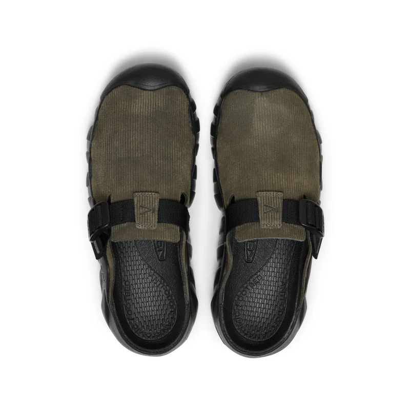 Hyperport Leder-Clog für Herren | Sea Turtle/Black