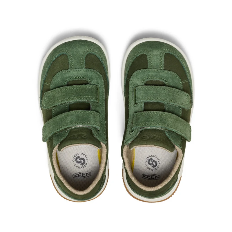 KNX T-Toe Sneaker für kleine Kids | Bronze Green/Star White