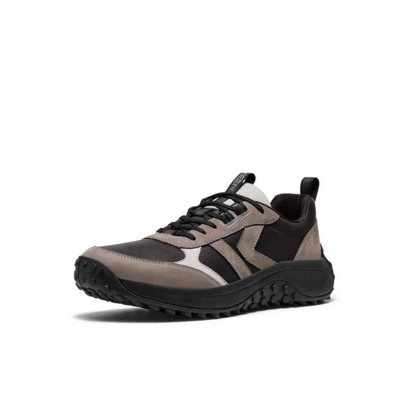 KS86 Leder Sneaker für Herren | Black/Steel Grey